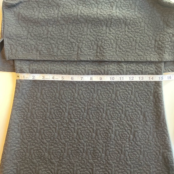 Bellfield Scilla Jacquard Textured Black Layered Dress - Picture 9 of 13